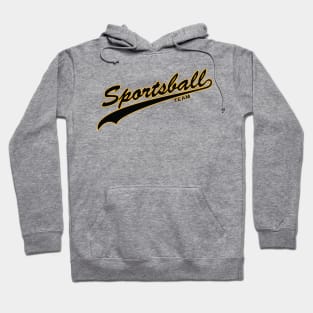 Sportsball! (Black & Yellow) Hoodie